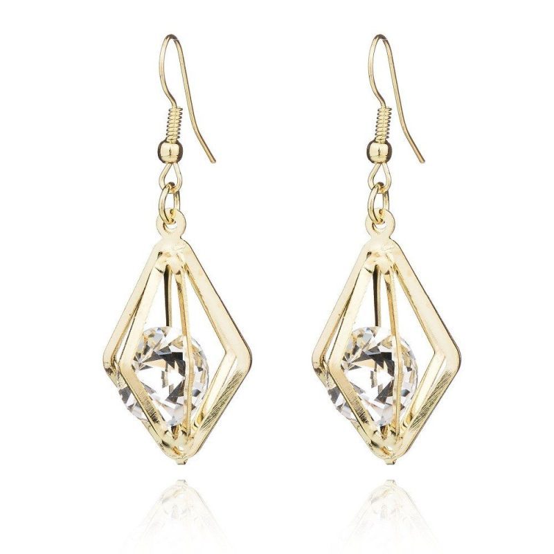 Stiilsed kõrvarõngad tsirkooniumiga