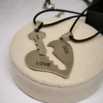 Ehetekomplekt paarile "I love you"