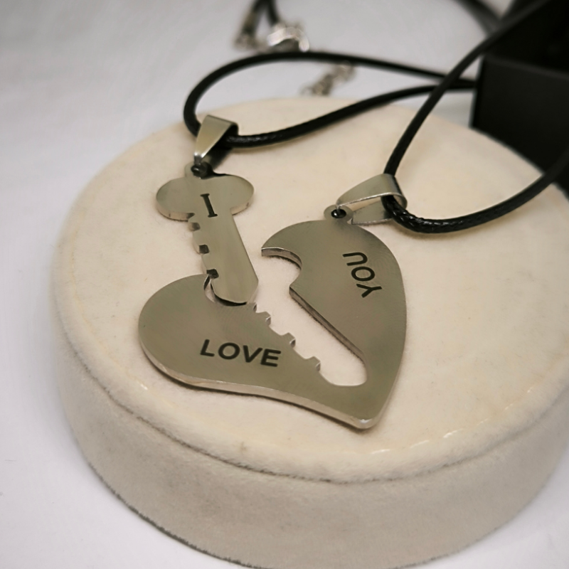 Ehetekomplekt paarile "I love you"