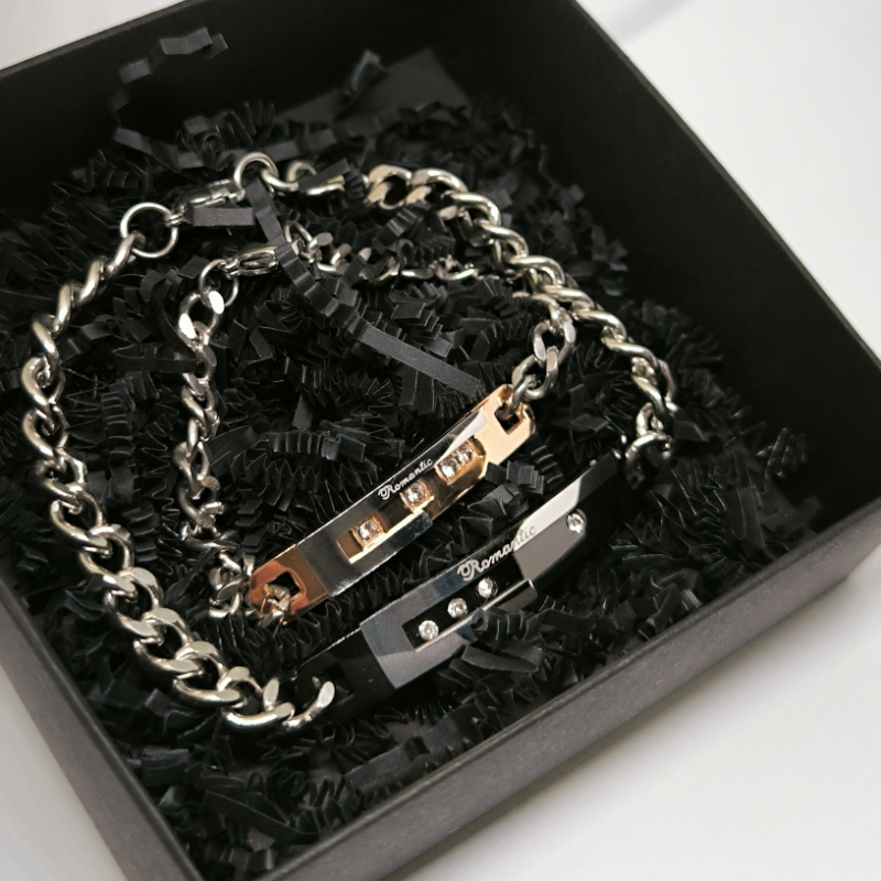 Käevõrude komplekt paaridele "Romantic"