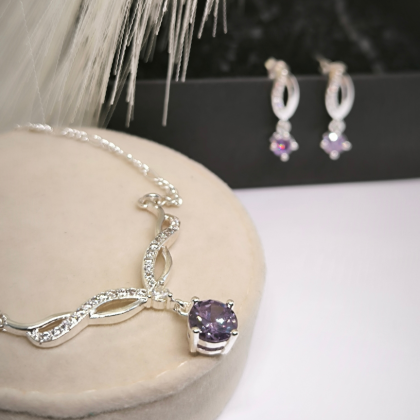 Ehete komplekt "Purpurhommik"