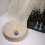 Shamballa stiilis ehetekomplekt