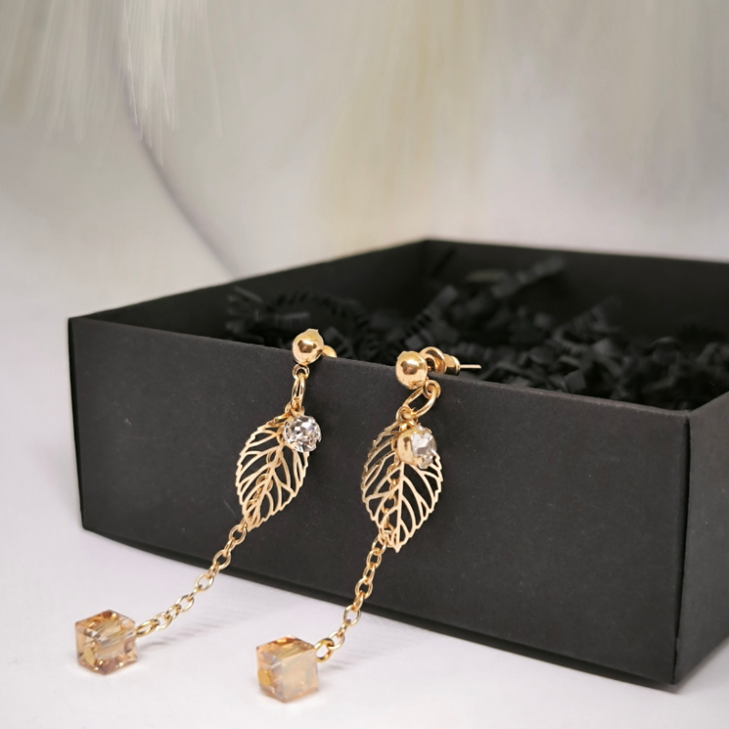 Kõrvarõngad "Õrn leheke"