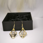 Stiilsed kõrvarõngad tsirkooniumiga