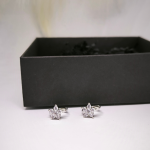 Hõbedased kõrvarõngad "Lillekesed"