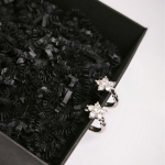 Hõbedased kõrvarõngad "Lillekesed"