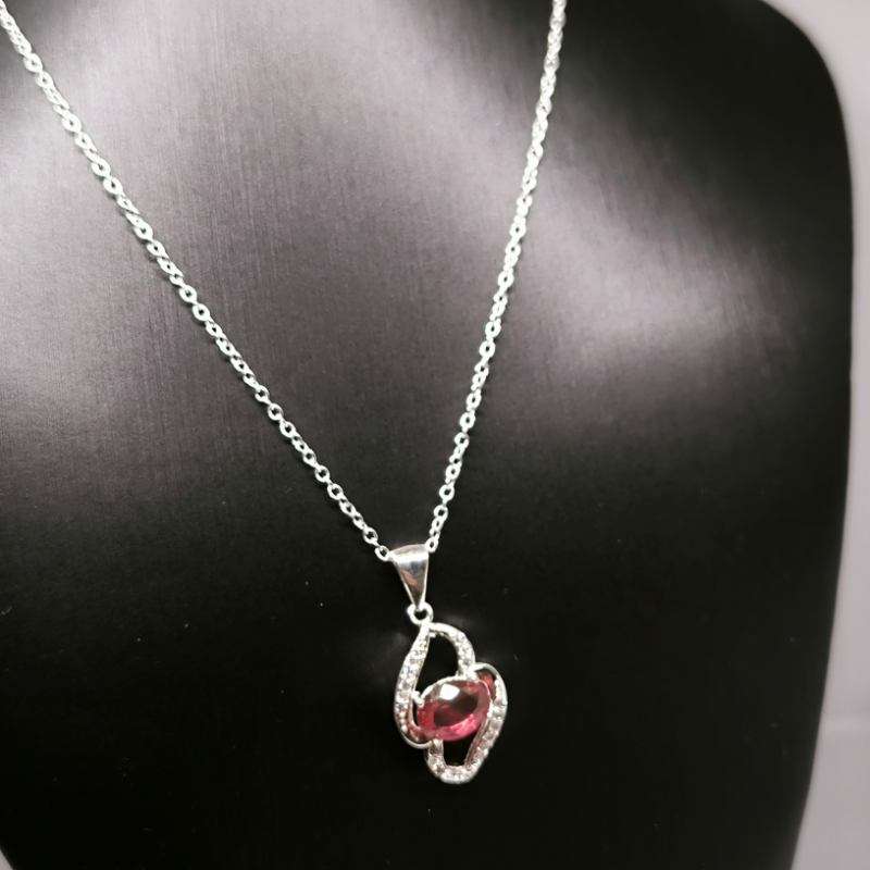 Hõbedane kaelakee "Romantika"