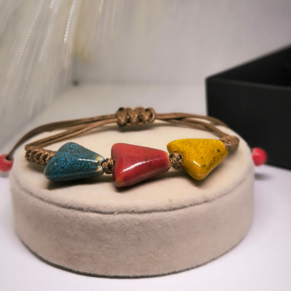 Käsitöö käevõru "Kolmnurgad"