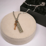 Roostevabast terasest ehete komplekt paarile