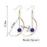 Moekujundusega kõrvarõngad