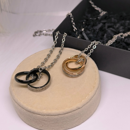 Kaelakeede komplekt paarile "Igavene side"