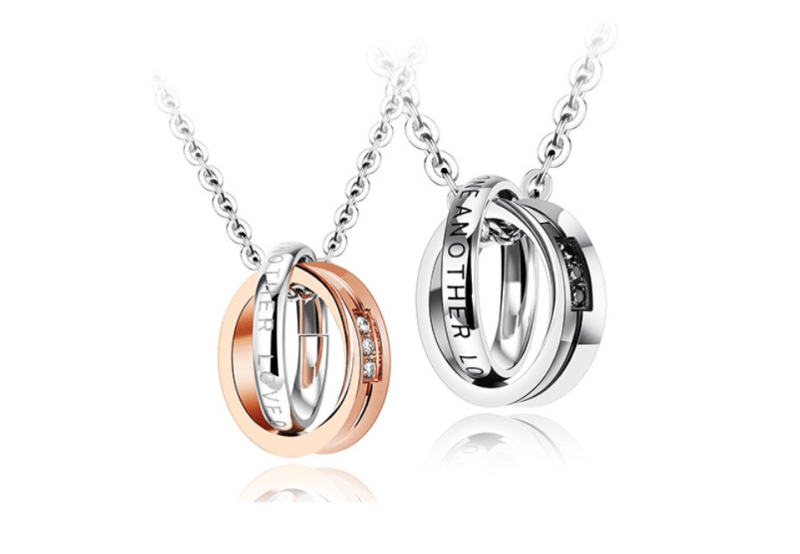 Kaelakeede komplekt paaridele "Romantika"