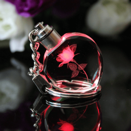 Võtmehoidja "Kristallroos"