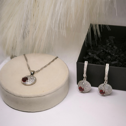 Ehete komplekt "Punane"