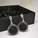 Naiste kõrvarõngad "Must"