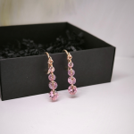 Pikad kõrvarõngad "Kristallide mäng"