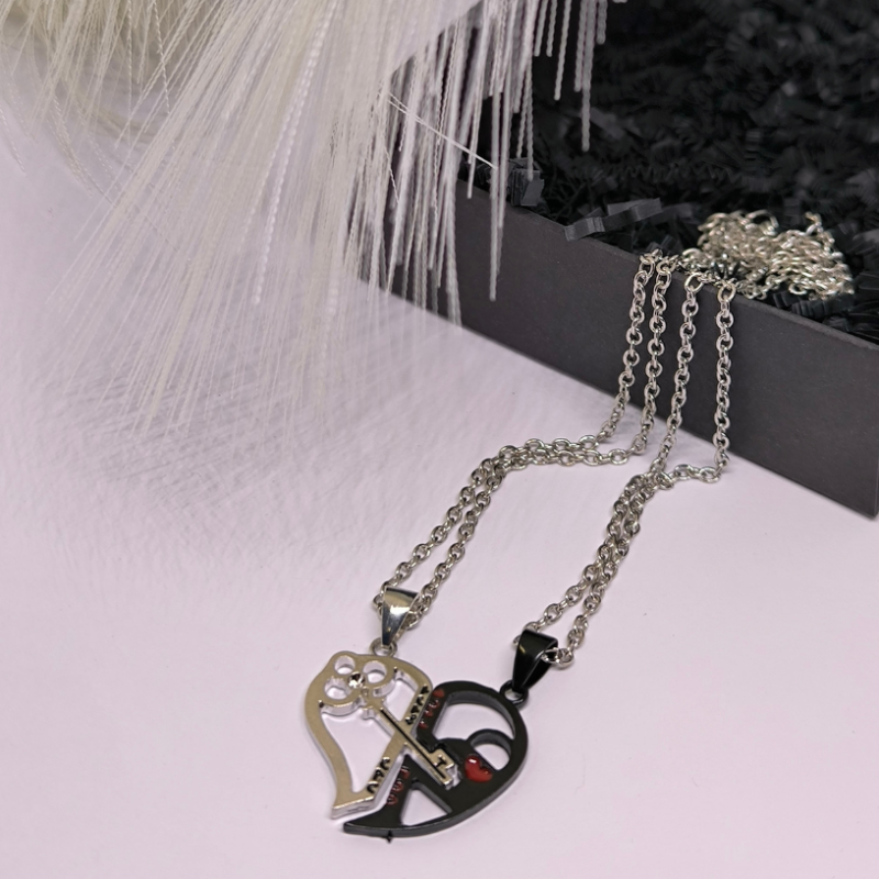 Paaride kaelakeede komplekt "Puzzle"