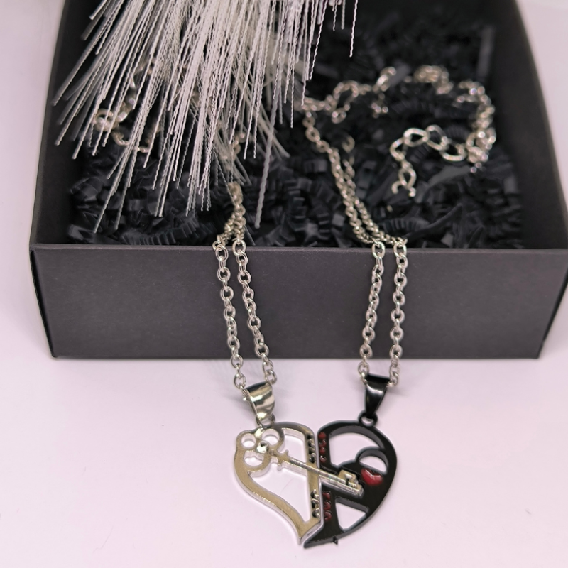 Paaride kaelakeede komplekt "Puzzle"