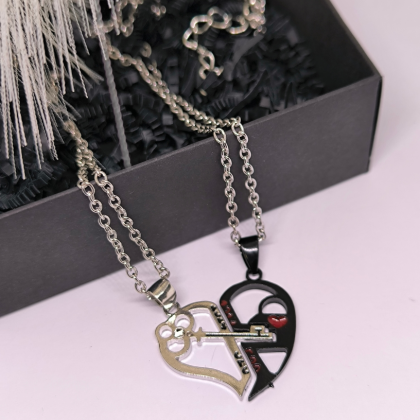 Paaride kaelakeede komplekt "Puzzle"