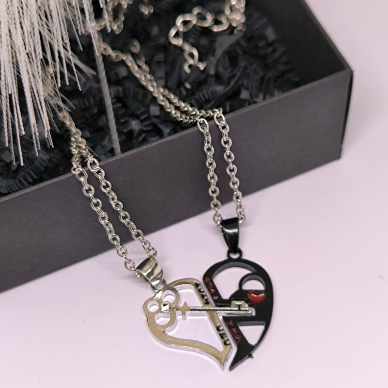 Paaride kaelakeede komplekt "Puzzle"