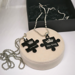 Kaelakeed paarile Her King His Queen "Puzzle"