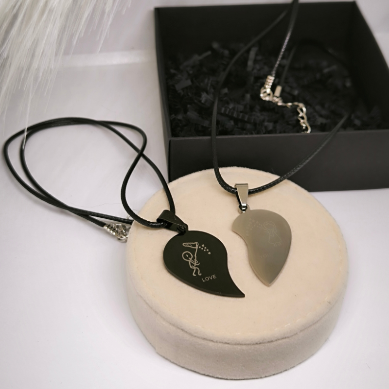 Paarisõpruse ripatsid "Love You"