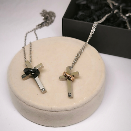 Kaelakeede komplekt paarile - Ristikesed