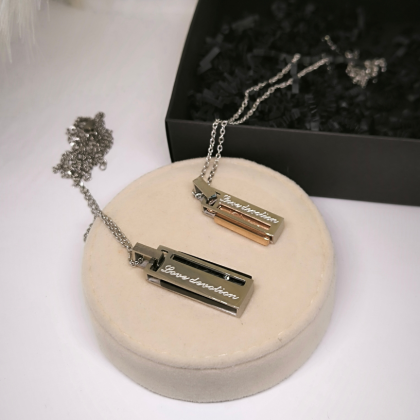 Ristkülikukujuline kaelakeede komplekt