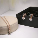 Stiilne ja peen aksessuaaride komplekt