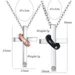 Kaelakeede komplekt paarile - Ristikesed