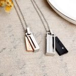 Ristkülikukujuline kaelakeede komplekt