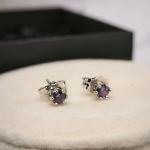 Peene disainiga naiste kõrvarõngad tsirkooniumiga