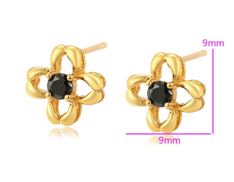 Nooruslikud lillekujulised naiste kõrvarõngad