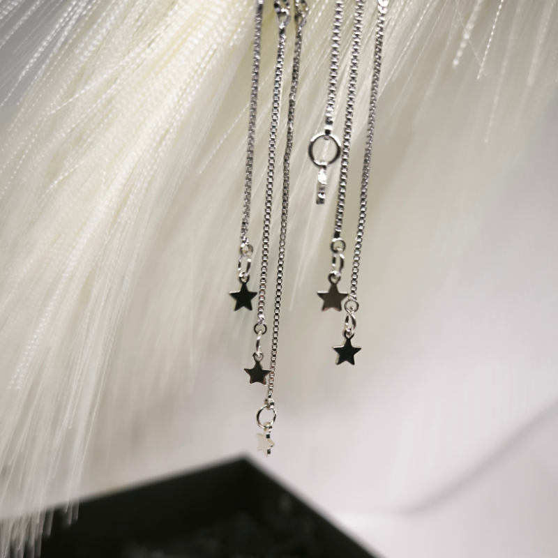 Kõrgekvaliteedilised hõbedavärvi naiste kõrvarõngad