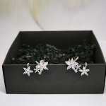 Eksklusiivse disainiga lilledega kõrvarõngad