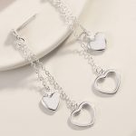 Kahekihilised kõrvarõngad südametega