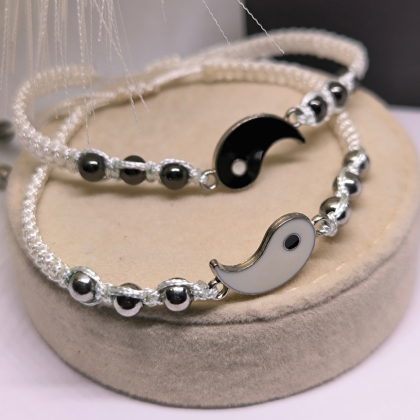 Helmeste paarilised käevõrud "Stiilne duo"