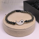 Peened paarilised käevõrud „Must minimalism“