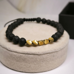 Stiilne käevõrude komplekt tiigrisilmaga