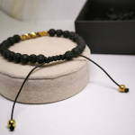 Stiilne käevõrude komplekt tiigrisilmaga