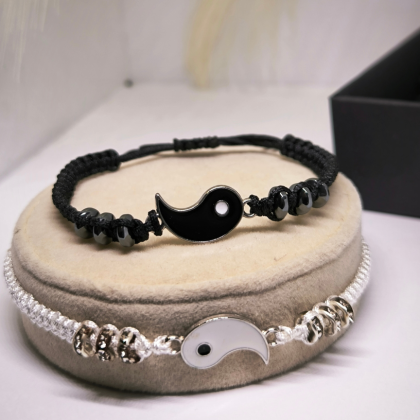Käevõrude komplekt paarile "Yin&Yang"
