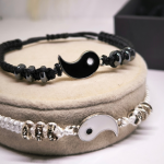 Käevõrude komplekt paarile "Yin&Yang"