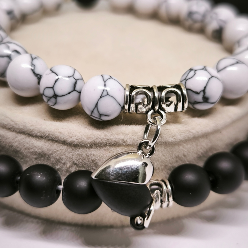 Käevõrude komplekt paarile "Armastuse magnetid"