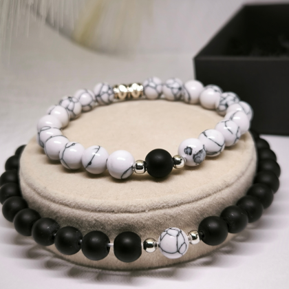 Käevõrude komplekt paarile "Armastuse magnetid"