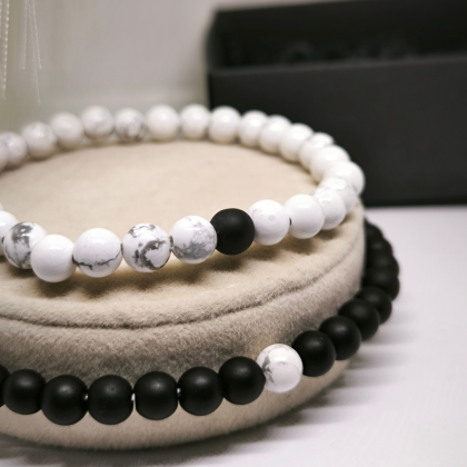 Minimalistlikud helmestega käevõrud paaridele