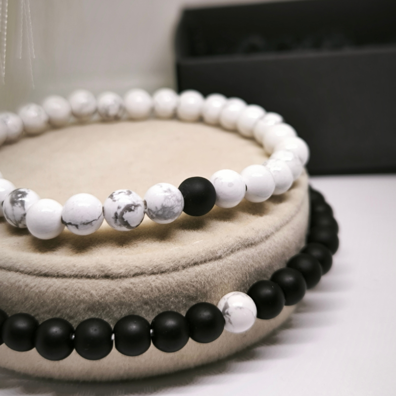 Minimalistlikud helmestega käevõrud paaridele