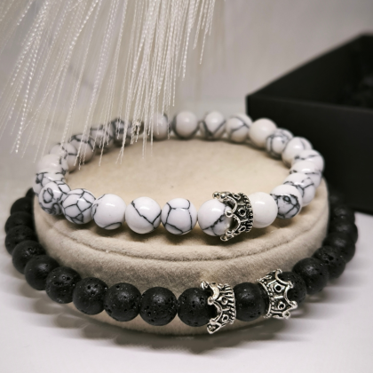 Moodsa disainiga käevõrude komplekt paaridele