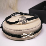 Käsitsi valmistatud punutud käevõrude komplekt