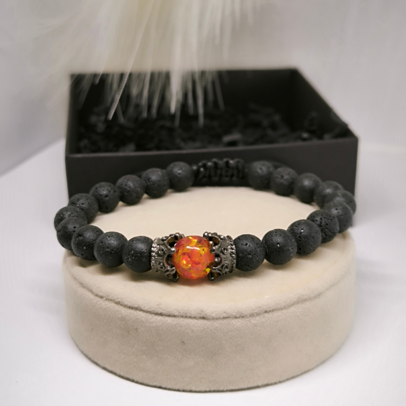 Energeetiline laavakivist käevõru