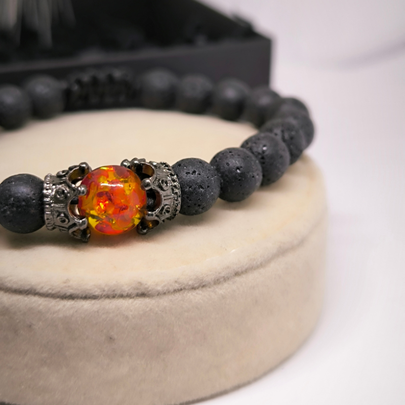 Energeetiline laavakivist käevõru